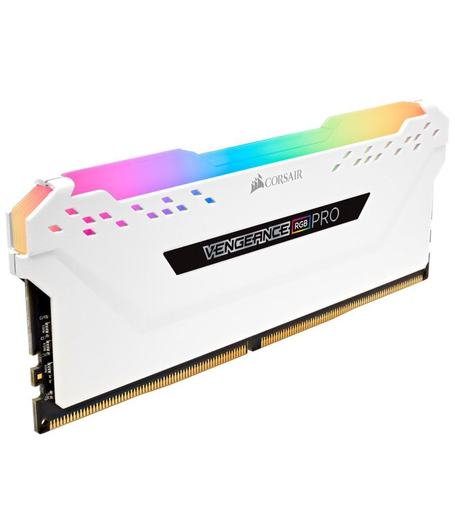 Memoria ram ddr4 32gb kit 2x16 corsair vengeance rgb pro - pc4 - 25600 - 3200mhz - c16 blanco