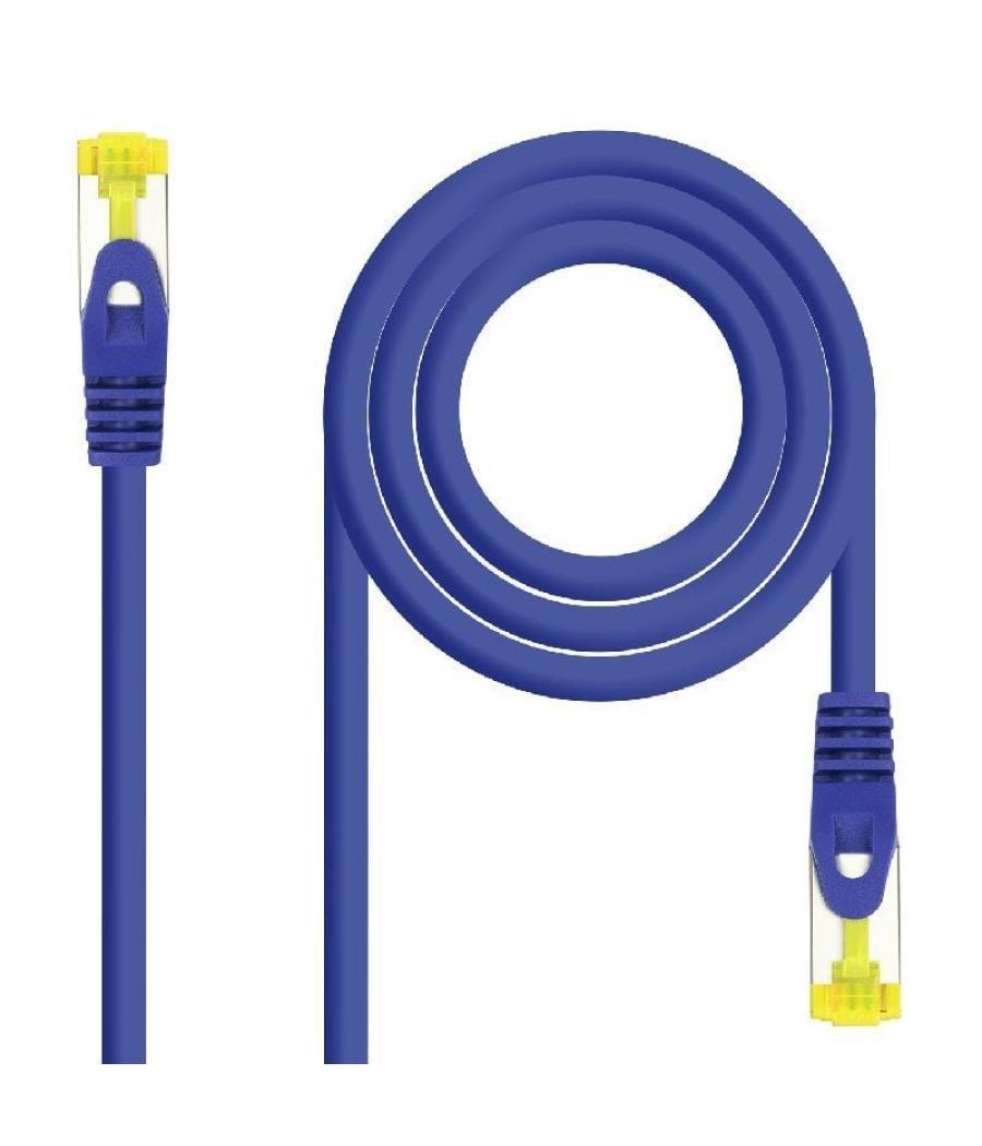 Cable de red rj45 sftp nanocable 10.20.1900-l25-bl cat.6a/ lszh/ 25cm/ azul