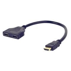 Gembird Cable Adaptador HDMI(M) a 2xHDMI(H) 0.2Mts - Imagen 1