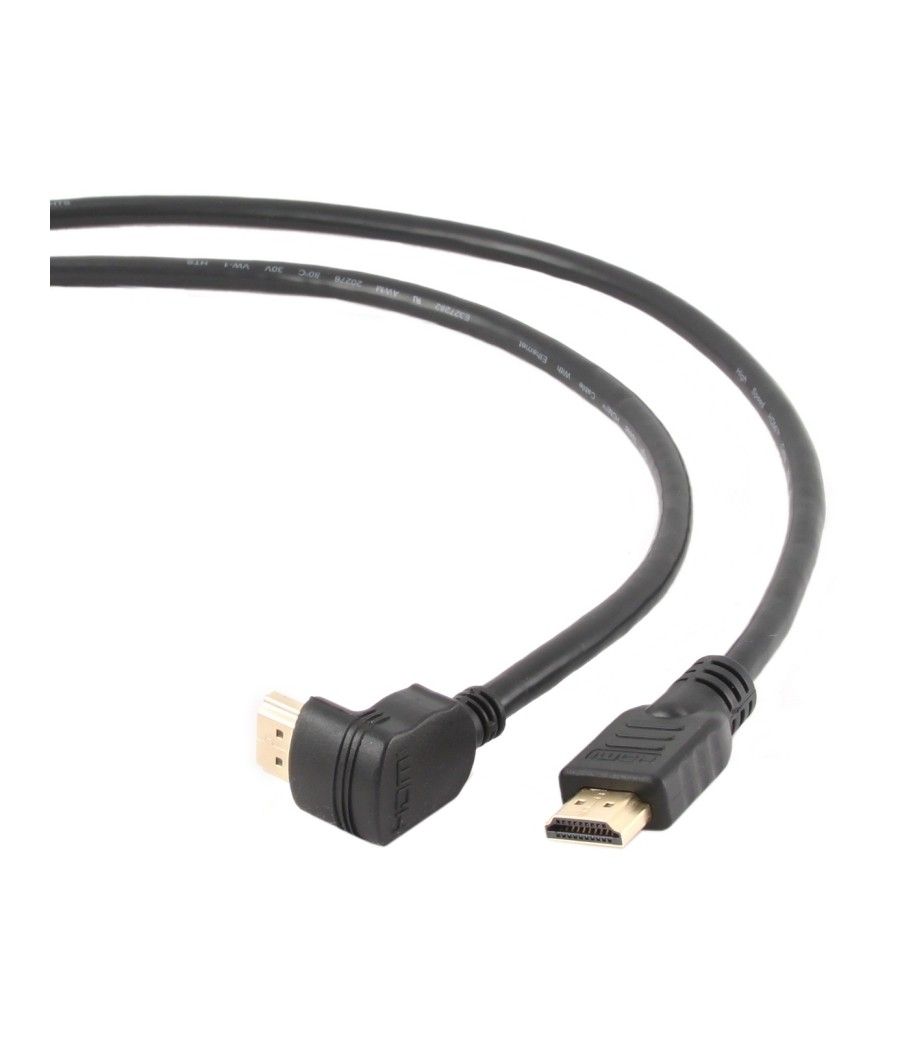 Gembird Cable HDMI Alta Velocidad 90º(M)-(M)4.5 Mt - Imagen 1