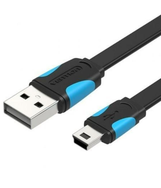 Cable usb 2.0 mini usb/m a usb/m 1 m negro vention