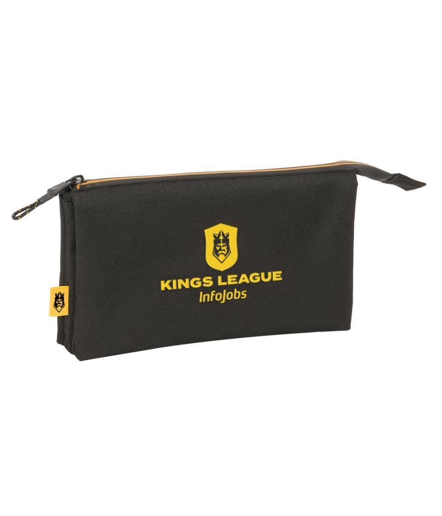 Bolso escolar portatodo safta triple kings league school collection 120x220x30 mm