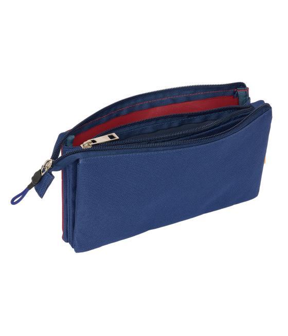 Bolso escolar portatodo safta triple kings league jijantes 120x220x30 mm