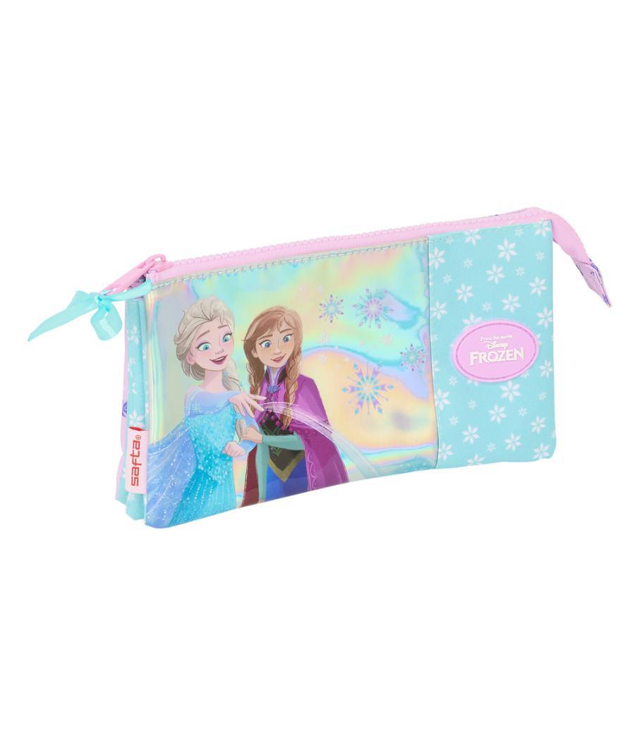 Bolso escolar portatodo safta triple frozen ii cool days 120x220x30 mm