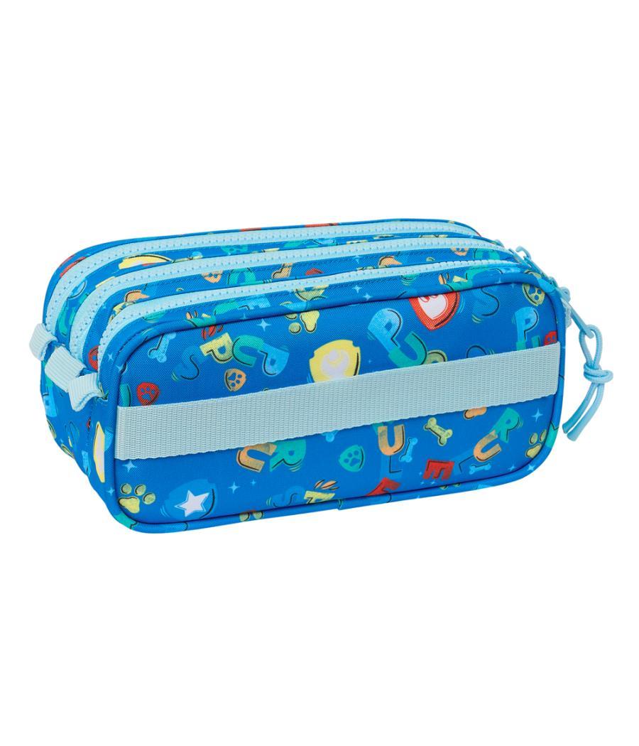 Bolso escolar portatodo safta triple big paw patrol pups rule 100x215x80 mm