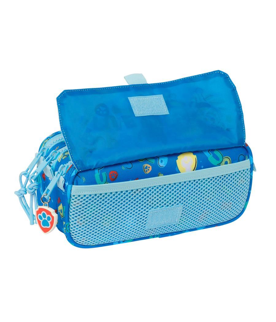 Bolso escolar portatodo safta triple big paw patrol pups rule 100x215x80 mm