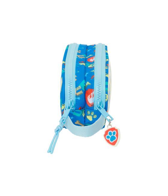 Bolso escolar portatodo safta doble paw patrol pups rule 80x210x60 mm