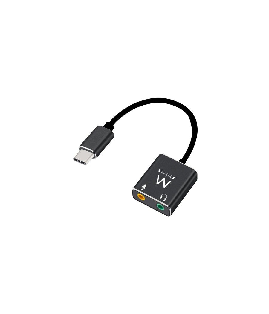 Ewent Cable adaptador de audio USB tipo C/ Jack - Imagen 1