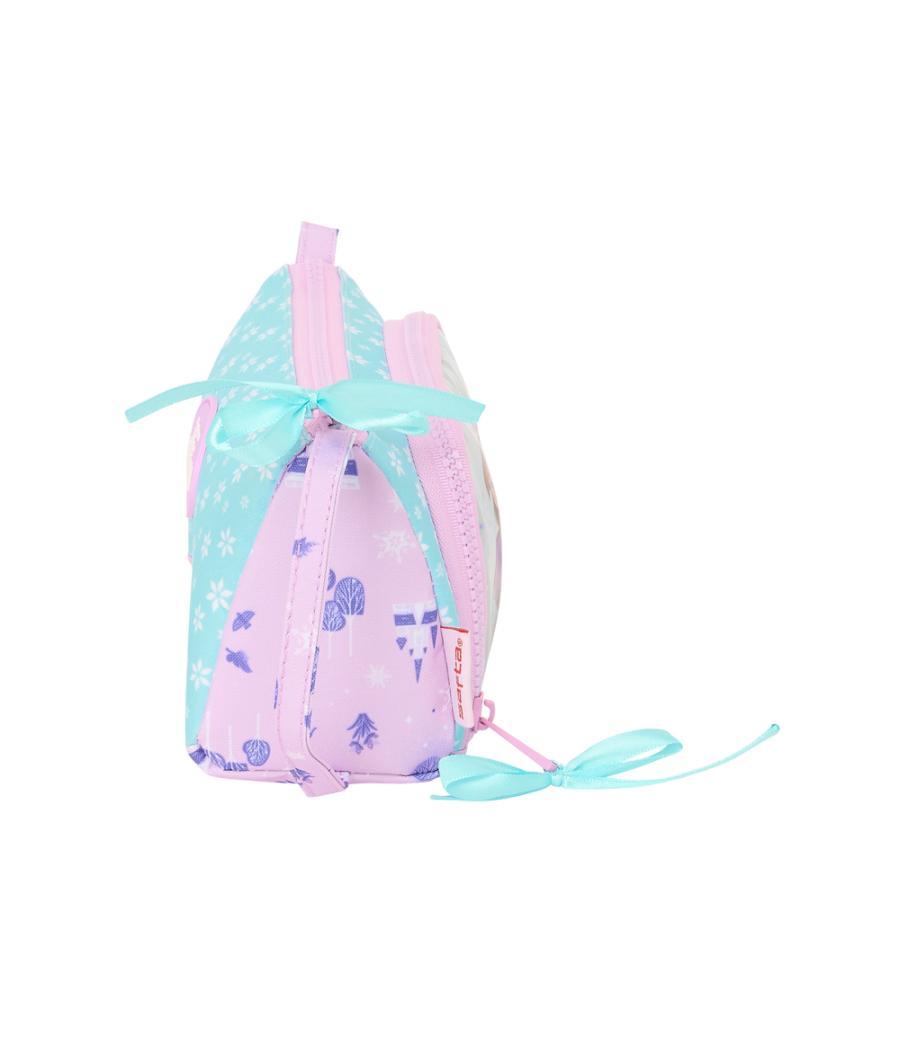 Bolso escolar portatodo safta con bolsillo desplegable vacío frozen ii cool days 110x200x85 mm