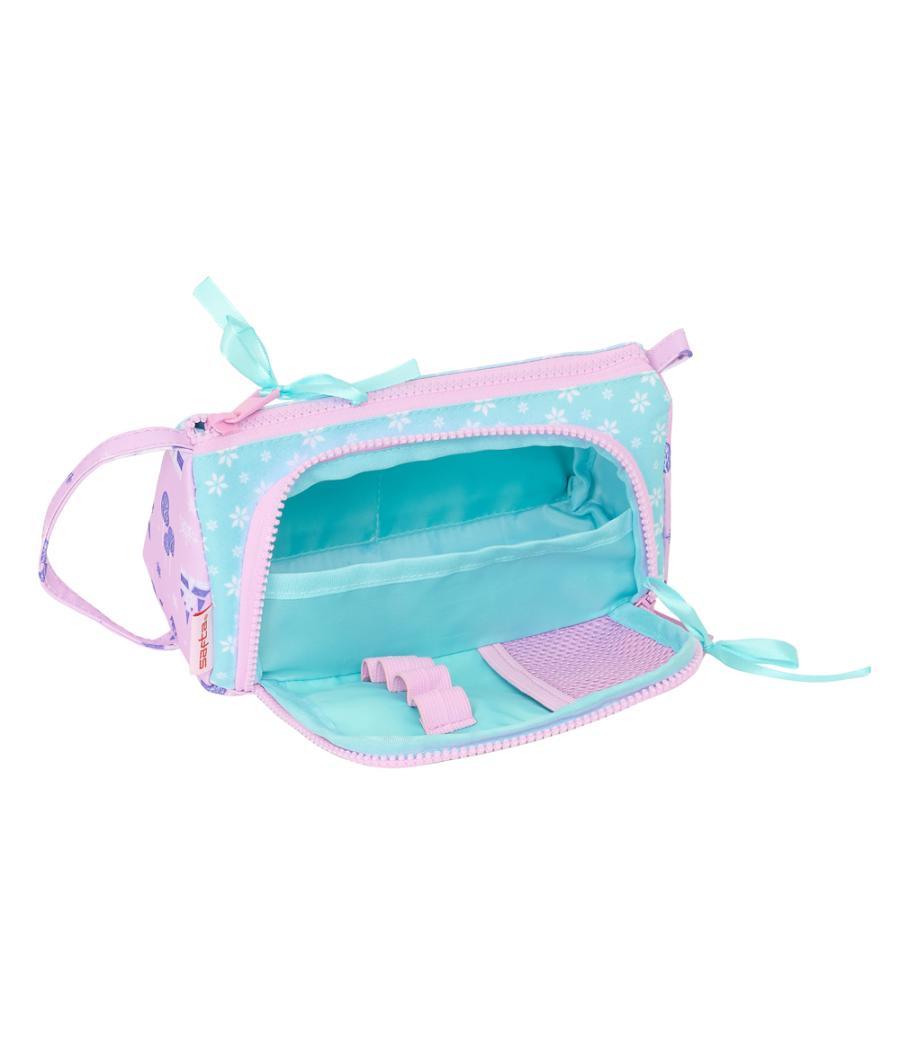 Bolso escolar portatodo safta con bolsillo desplegable vacío frozen ii cool days 110x200x85 mm