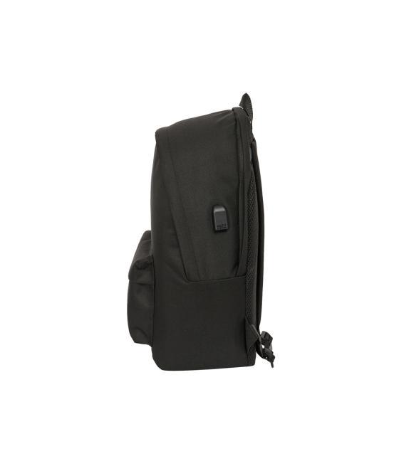 Mochila safta doble para portatil 15,6\" + usb kings league porcinos 440x310x180 mm