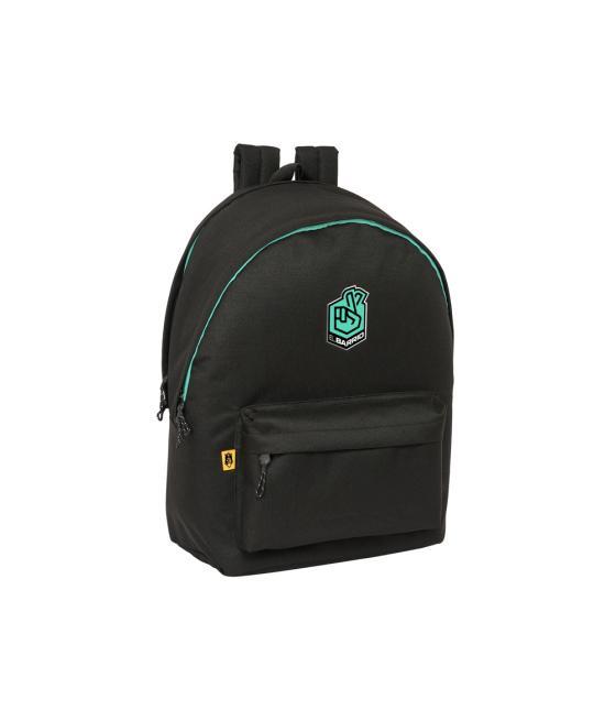 Mochila safta doble para portatil 15,6\" + usb kings league el barrio 440x310x180 mm