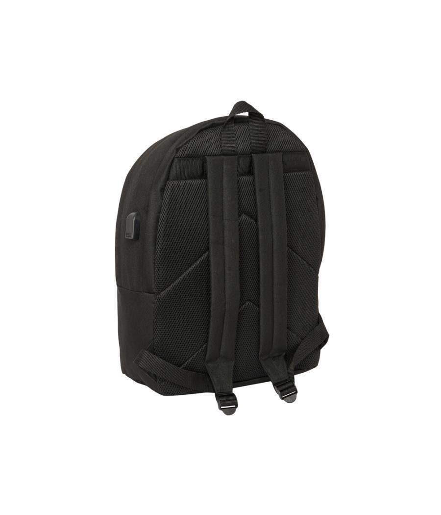 Mochila safta doble para portatil 15,6\" + usb kings league el barrio 440x310x180 mm