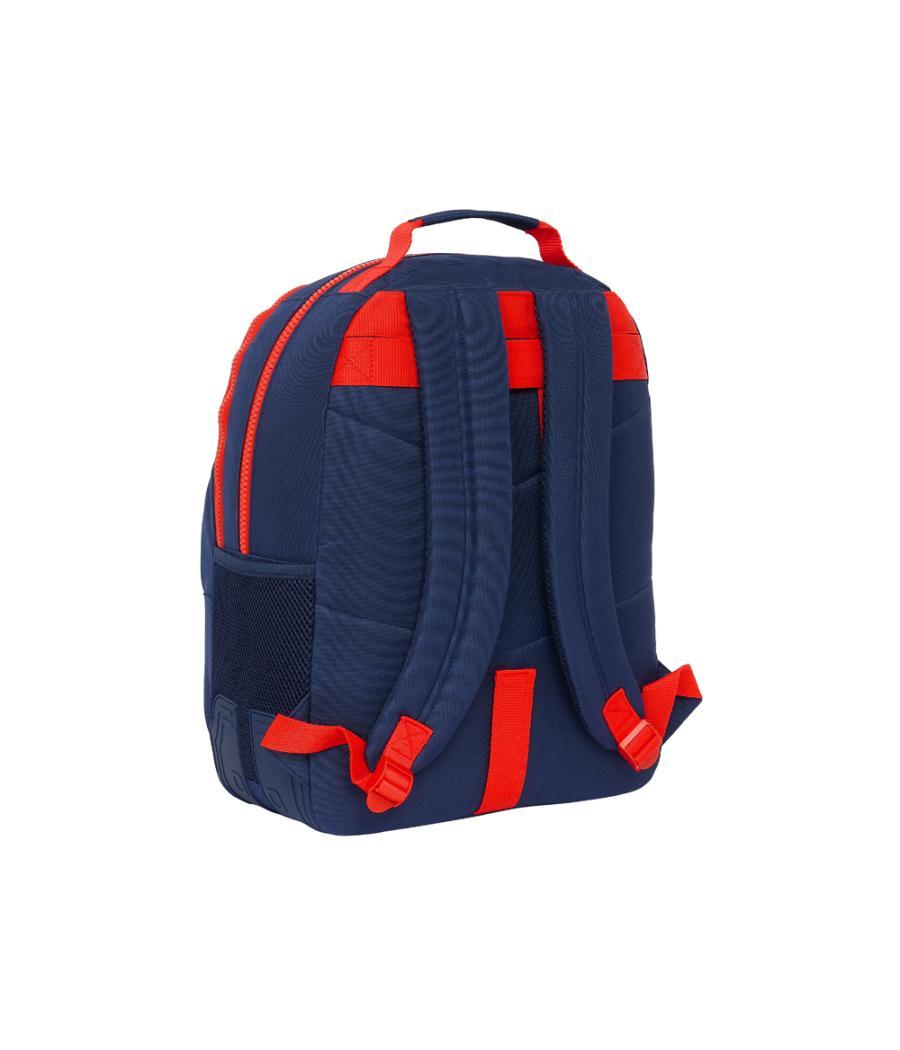 Mochila safta doble con cantóneras adaptable a carro super mario world 420x320x150 mm