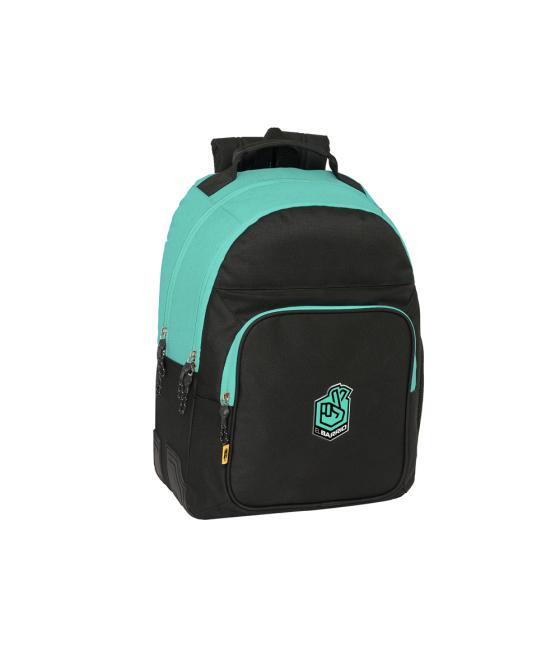 Mochila safta doble con cantóneras adaptable a carro kings league el barrio 420x320x150 mm