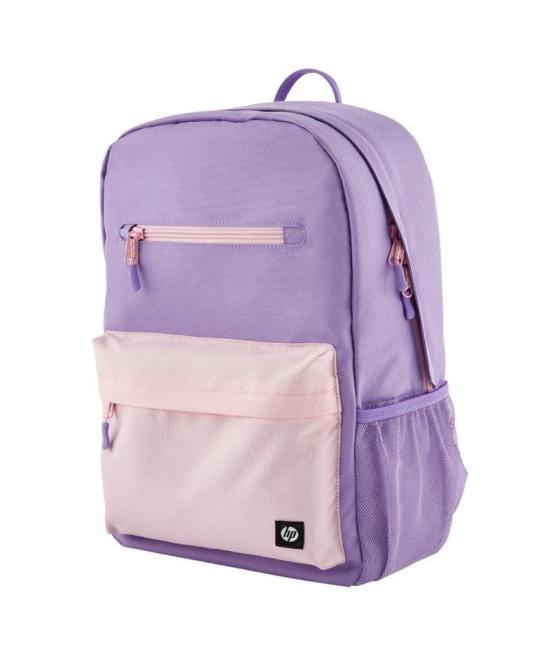 Mochila hp campus 7j597aa para portátiles hasta 15.6'/ rosa lavanda