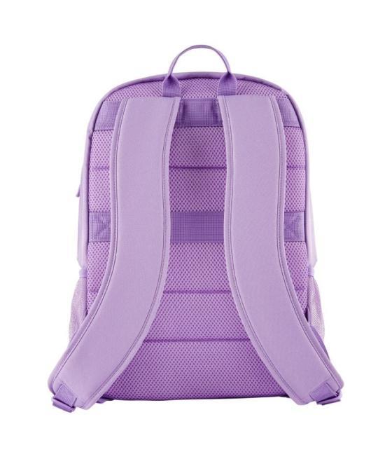 Mochila hp campus 7j597aa para portátiles hasta 15.6'/ rosa lavanda