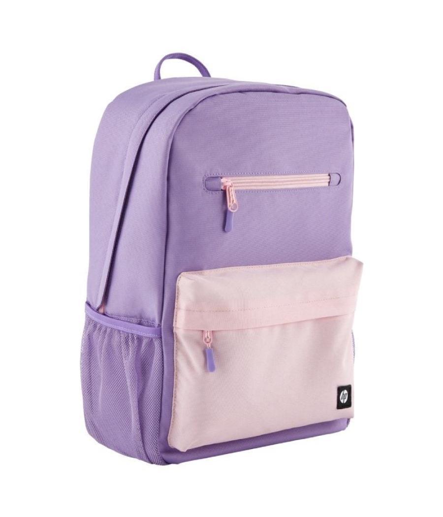 Mochila hp campus 7j597aa para portátiles hasta 15.6'/ rosa lavanda