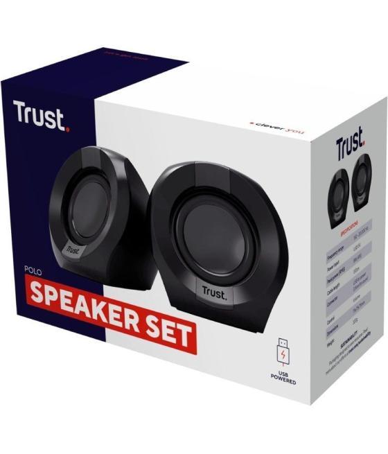 Altavoces trust polo 2.0/ 8w/ 2.0