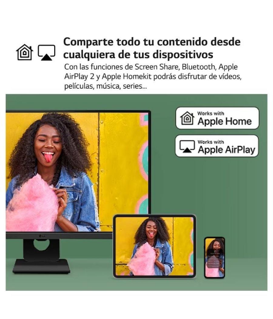 Smart monitor lg myview 32sr50f-b 31.5'/ full hd/ smart tv/ multimedia/ negro