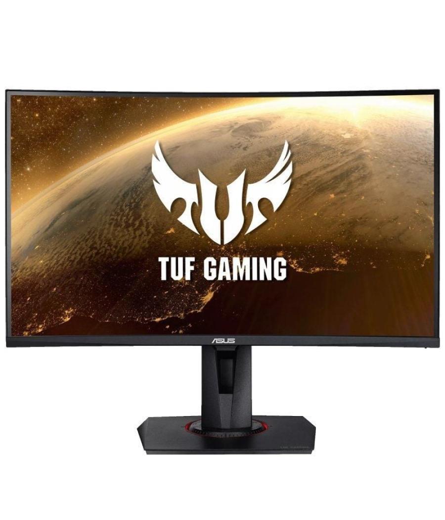 Monitor gaming curvo asus vg27vq 27'/ full hd/ 1ms/ 165hz/ va/ regulable en altura/ multimedia/ negro