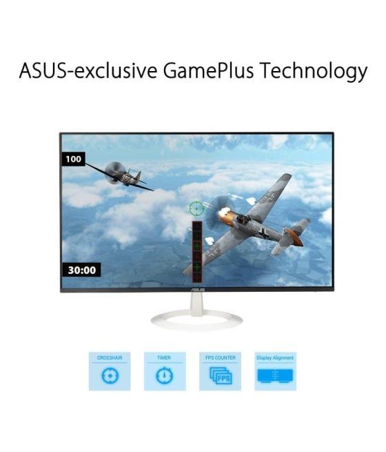 Monitor gaming asus vz27ehf-w 27'/ full hd/ 1ms/ 100hz/ ips/ blanco