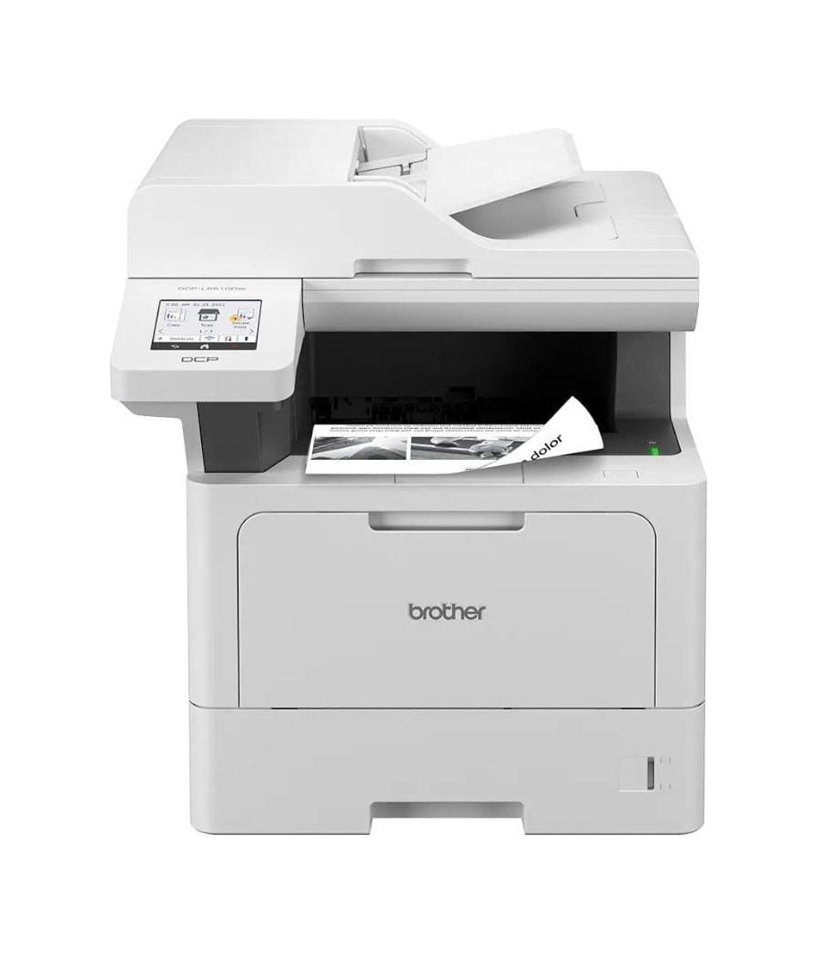 Multifunción láser monocromo brother mfc-l5710dn fax/ dúplex/ blanca