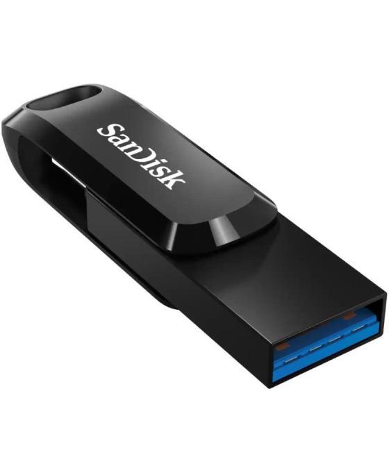 Pendrive 256gb sandisk ultra dual drive go/ usb 3.1 tipo-c/ usb