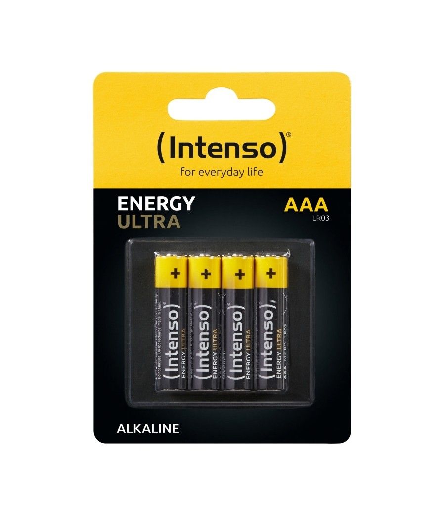 Intenso Energy Ultra Alcalina AAALR03 Pack-4 - Imagen 1