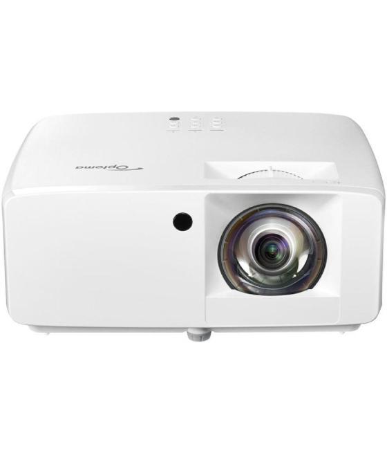 Proyector láser optoma zw350st/ 3600 lúmenes/ wxga/ hdmi/ blanco