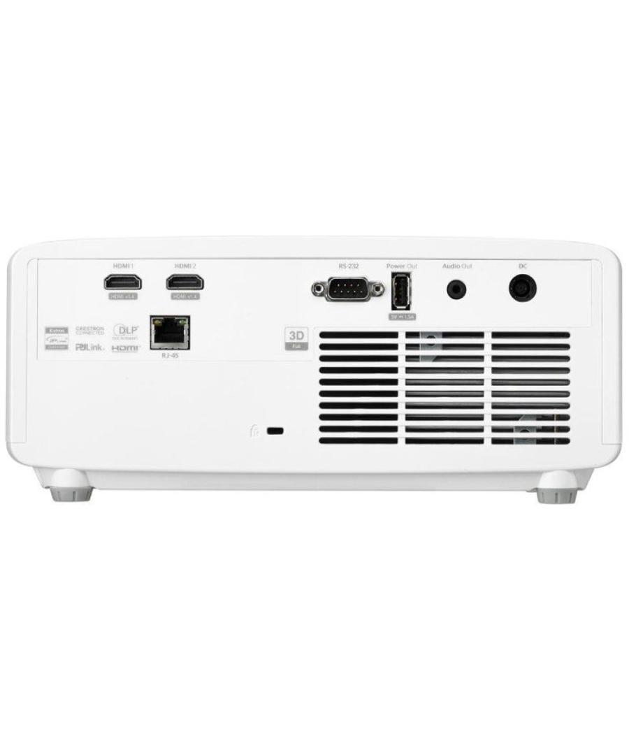 Proyector láser optoma zw350st/ 3600 lúmenes/ wxga/ hdmi/ blanco