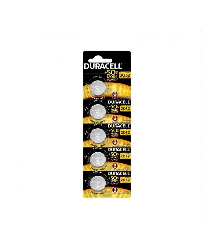 Duracell Pila Boton Litio CR2032 3V BLISTER*5 - Imagen 1