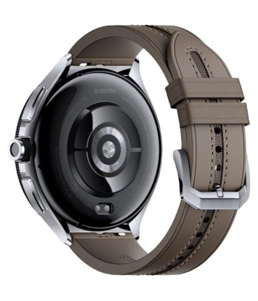 Smartwatch xiaomi watch 2 pro bluetooth/ notificaciones/ frecuencia cardíaca/ gps/ plata