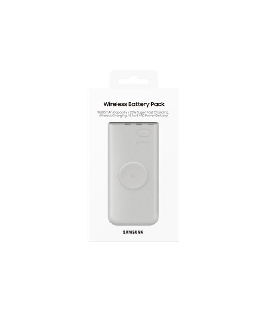 Samsung EB-U2510XUEGEU batería externa 10000 mAh Cargador inalámbrico Beige