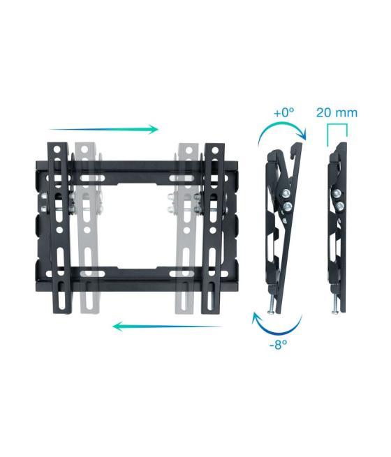 Tooq soporte pared lp1044t-b incl pantallas 23-43"
