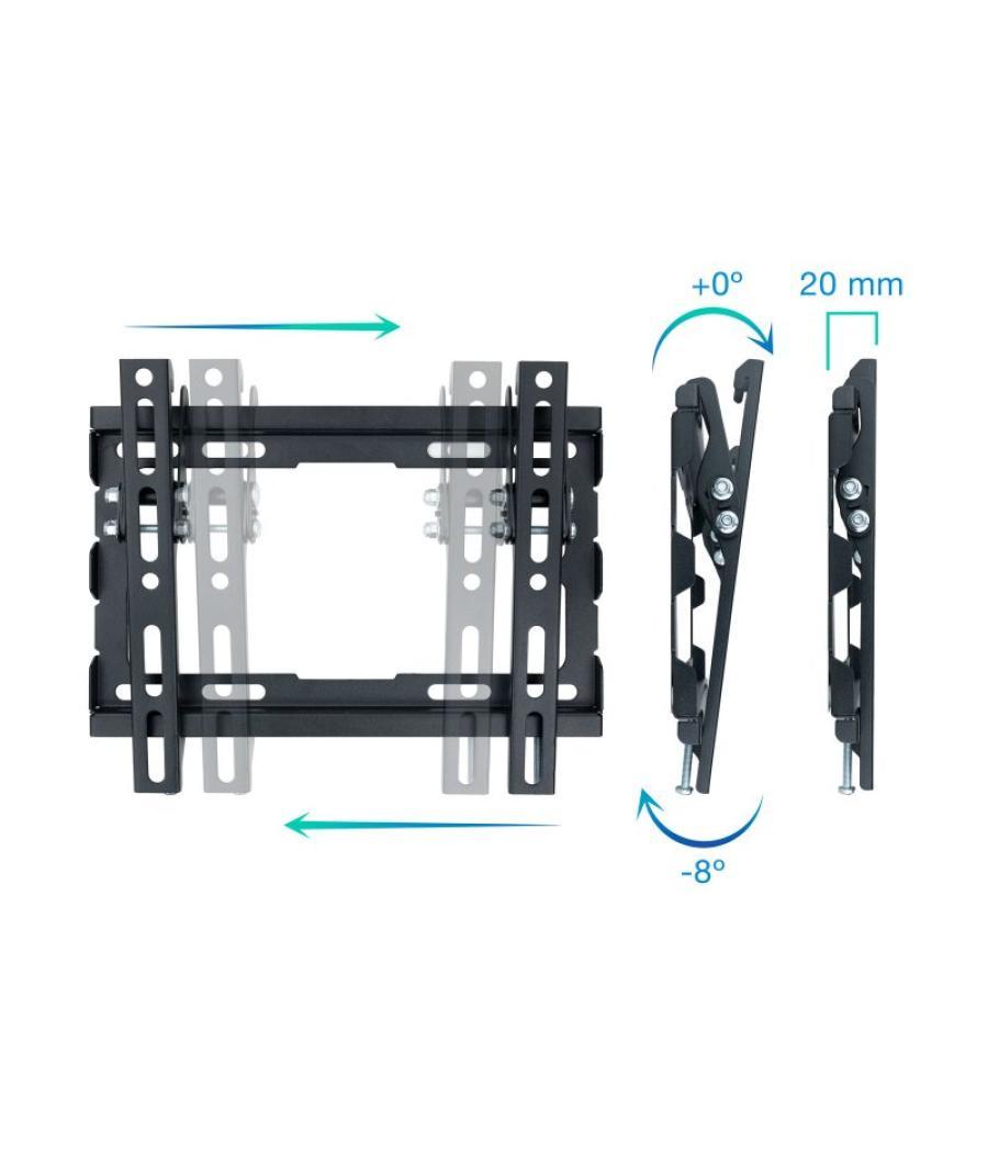 Tooq soporte pared lp1044t-b incl pantallas 23-43"