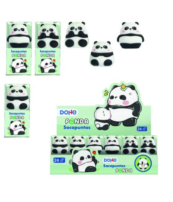 Expositor con 24 sacapuntas panda dohe 79639