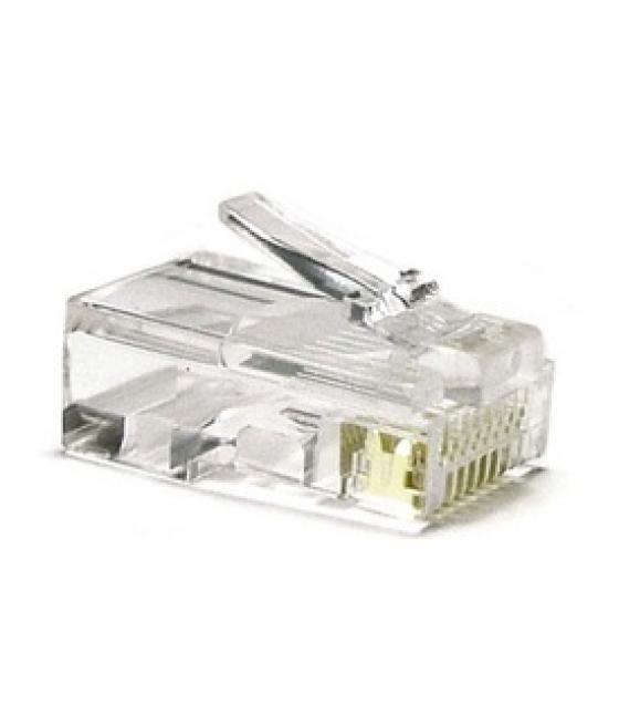 Conector rj45 cat5 8 hilos (10 und) nanocable