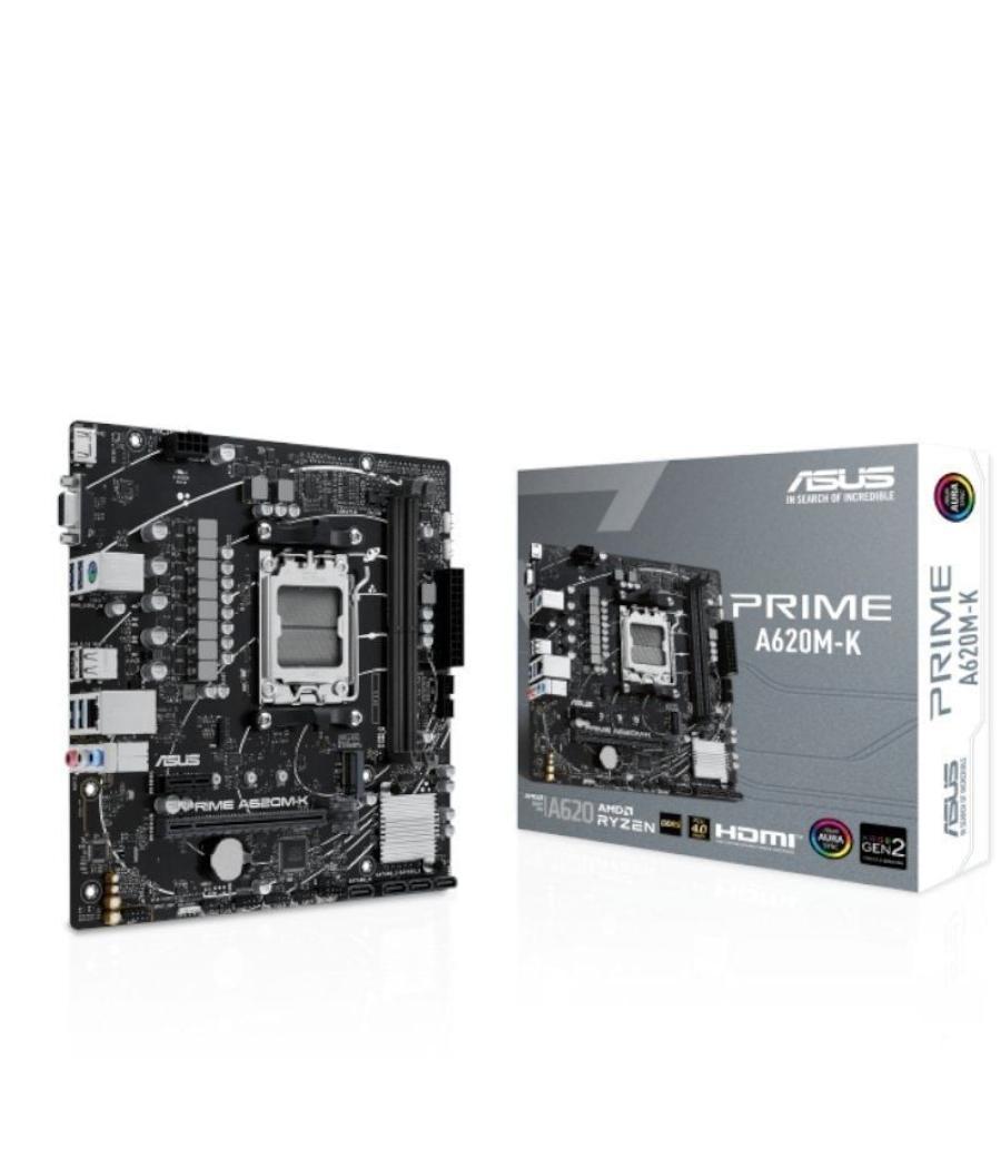 Placa base asus prime a620m-k socket am5/ micro atx