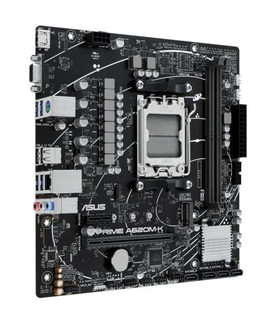 Placa base asus prime a620m-k socket am5/ micro atx