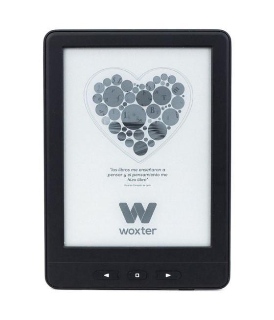 Libro electrónico ebook woxter scriba paperlight tp/ 6'/ tinta electrónica/ negro