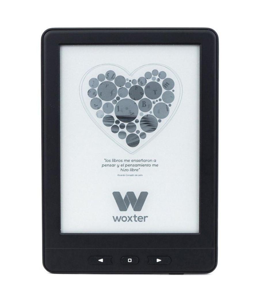 Libro electrónico ebook woxter scriba paperlight tp/ 6'/ tinta electrónica/ negro