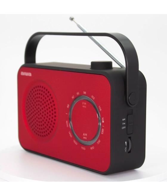 Radio portátil aiwa r-190rd/ 2w/ roja