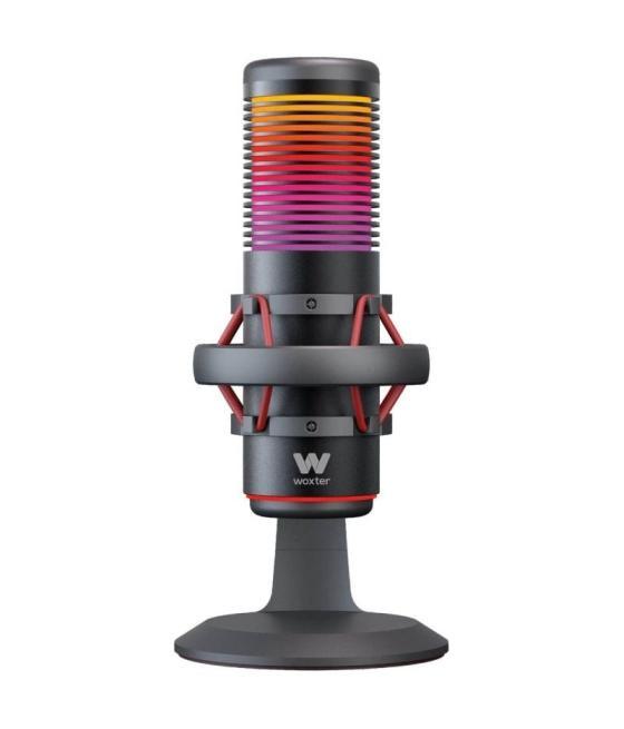 Micrófono woxter mic studio 70 rgb/ usb 2.0