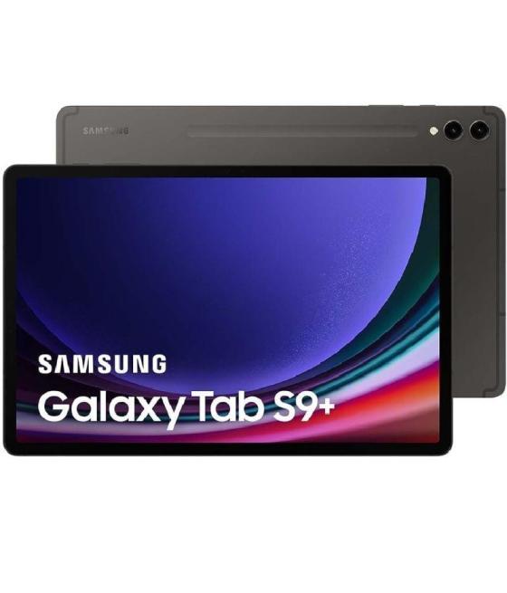 Tablet samsung galaxy tab s9+ 12.4'/ 12gb/ 256gb/ octacore/ 5g/ grafito