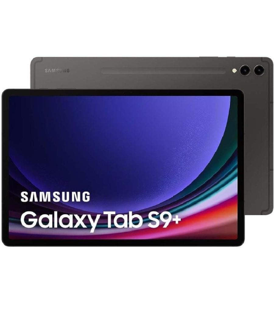 Tablet samsung galaxy tab s9+ 12.4'/ 12gb/ 256gb/ octacore/ 5g/ grafito