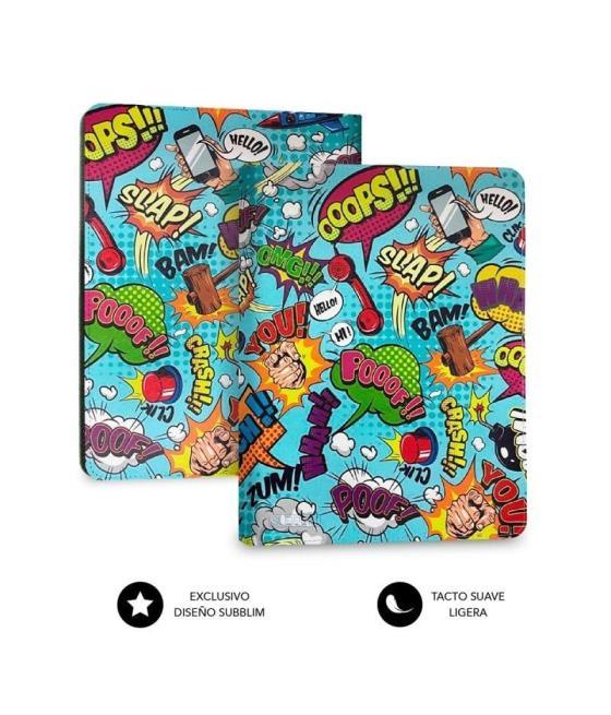 Funda con teclado subblim keytab pro bluetooth para tablets de 9'-11'/ comic