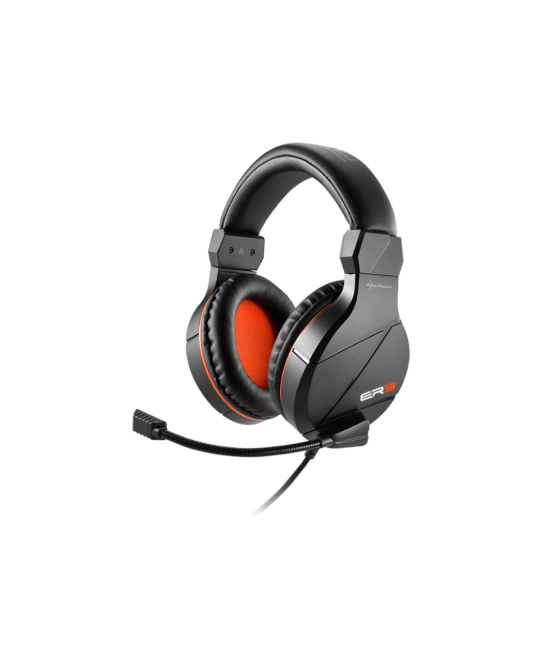 Auriculares gaming sharkoon rush er3 negro microfono alambrico