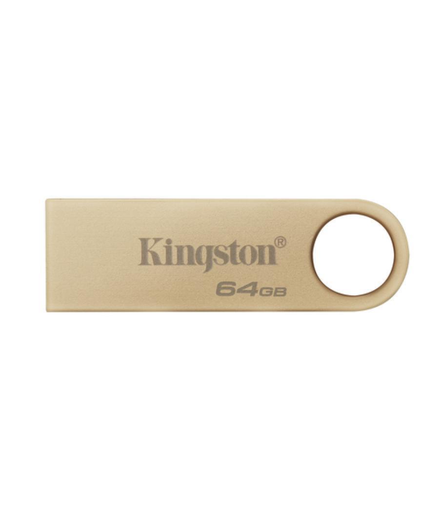 Kingston Technology DataTraveler SE9 G3 unidad flash USB 64 GB USB tipo A 3.2 Gen 1 (3.1 Gen 1) Oro