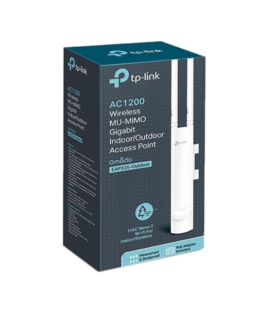 Tp-link eap225-outdoor punto acceso ac1200 poe